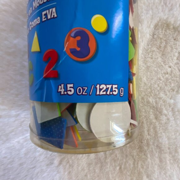 Creatology Bright Letters Numbers Shapes Foam Stickers 4.5 Oz. NEW - Picture 6 of 6